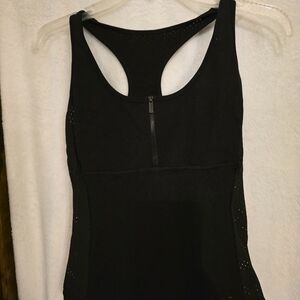 bebe Black Sleeveless Top